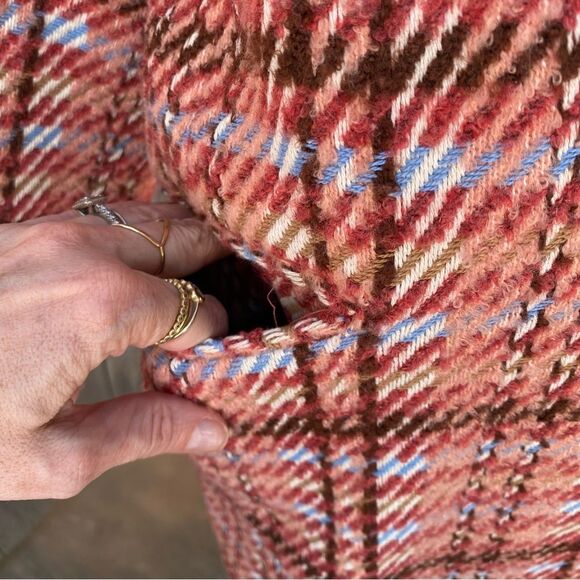 Mango Checked tweed coat size XS NWT - Picture 15 of 15